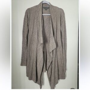 Barefoot Dreams bamboo chic lite open front cardigan s/m